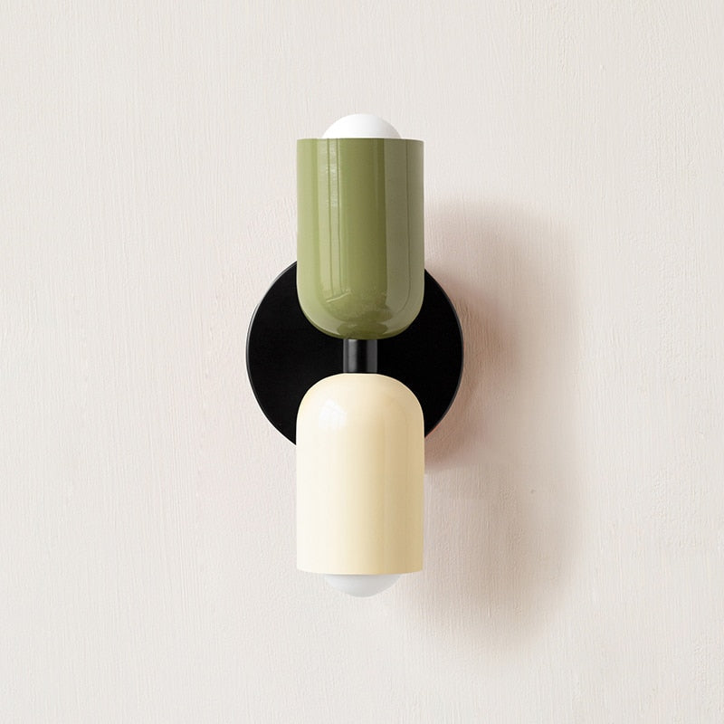 Modern Wall Sconce LED Colorful Light Fixture Decorative Indoor Living Room Bedroom