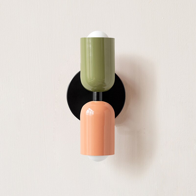Modern Wall Sconce LED Colorful Light Fixture Decorative Indoor Living Room Bedroom
