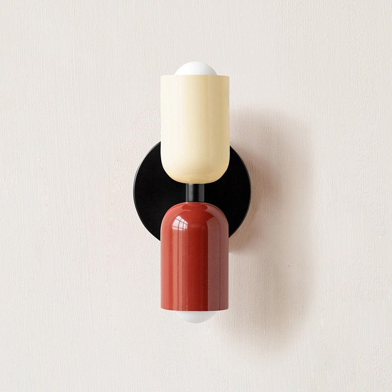 Modern Wall Sconce LED Colorful Light Fixture Decorative Indoor Living Room Bedroom