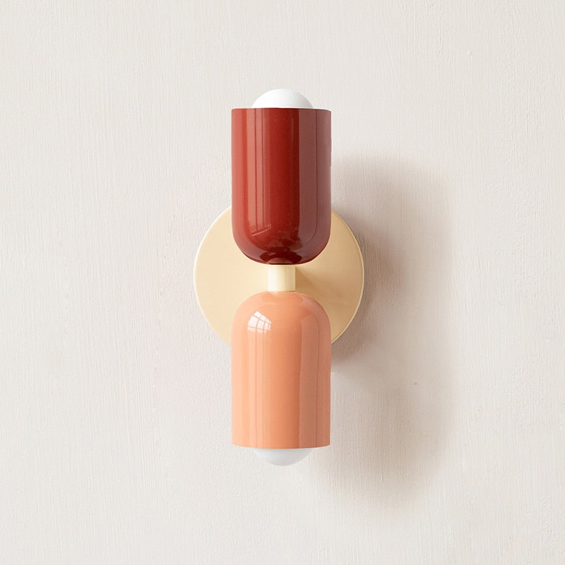 Modern Wall Sconce LED Colorful Light Fixture Decorative Indoor Living Room Bedroom