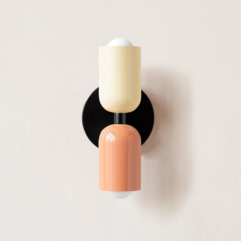 Modern Wall Sconce LED Colorful Light Fixture Decorative Indoor Living Room Bedroom