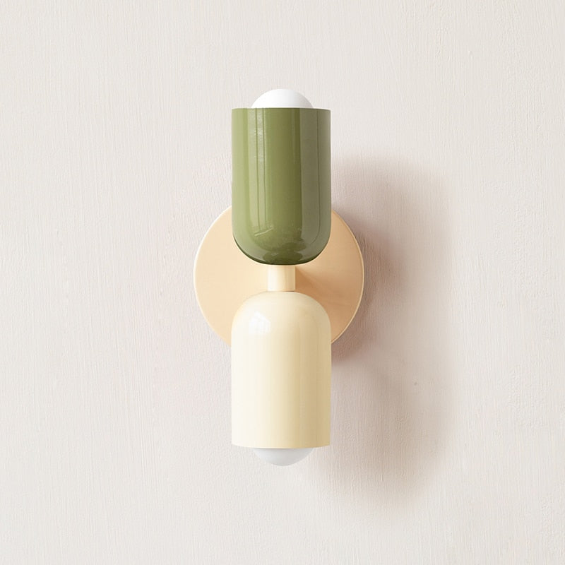 Modern Wall Sconce LED Colorful Light Fixture Decorative Indoor Living Room Bedroom