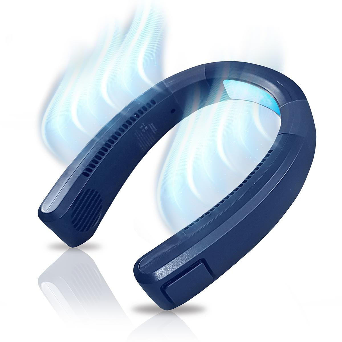 AeroChill Neck Fan Rechargeable Wearable Bladeless