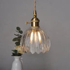 Japanese Glass Flower Pendant 1-Light