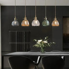 Japanese Glass Flower Pendant 1-Light