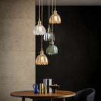 Japanese Glass Flower Pendant 1-Light