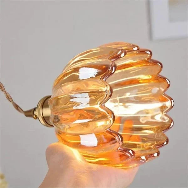 Japanese Glass Flower Pendant 1-Light