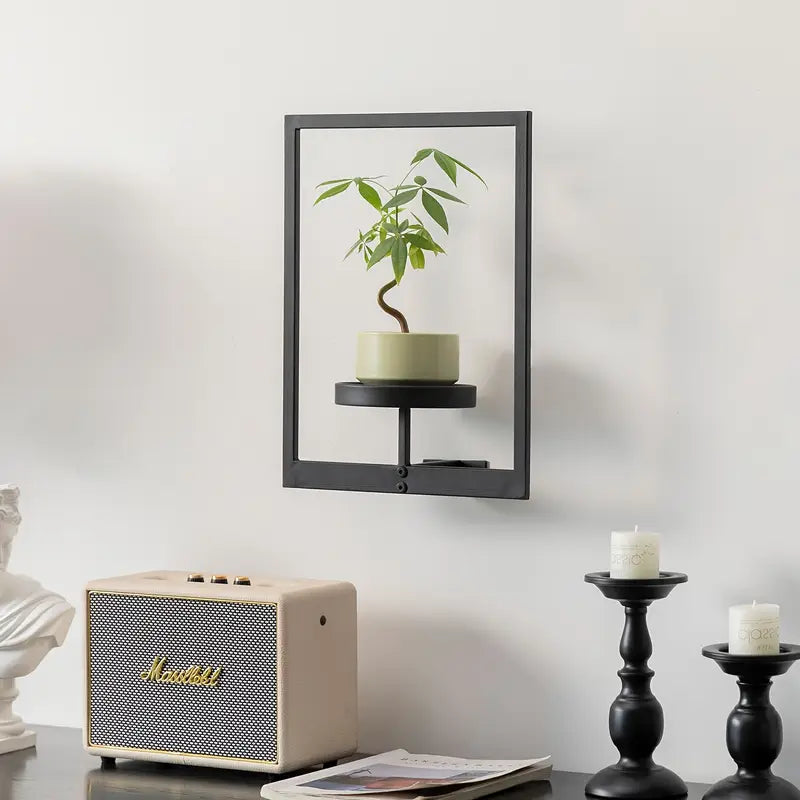 Botanical Window Garden Figurine Outdoor Plant Decorative Lawn Ornament