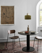 Modern Glass Cylinder Pendant 1-Light