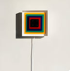 Memphis Bauhaus Square Wall Sconce LED 1-Light