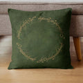Elvish Ring Script Decorative Throw Pillow LOTR Inspired Home Decor