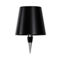 Bottle Table Lamp with Shade – Decorative Wine Bottle Night Light for Bedroom, Bar & Living Room