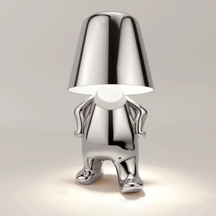Mr. Moods Character Table Lamp – Novelty LED Night Light for Bedroom, Desk & Living Room