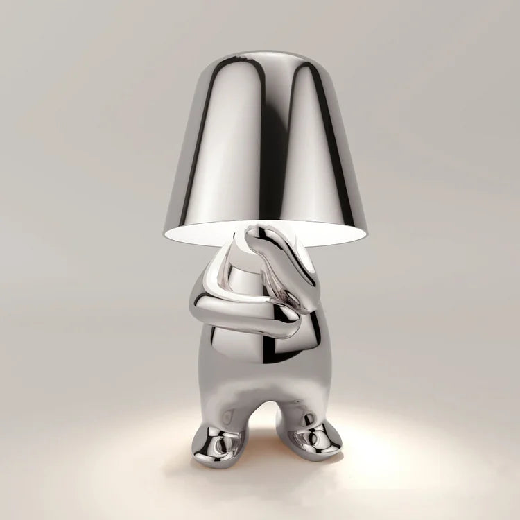 Mr. Moods Character Table Lamp – Novelty LED Night Light for Bedroom, Desk & Living Room
