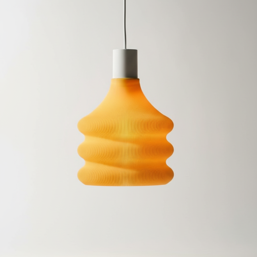 Cosmo Pendant Lamp Lemon Yellow Hanging Ceiling Light Modern Home Decor