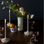 Noelle Flameless LED Taper Candle Lamp – Rechargeable Cordless Candlelight for Dining, Bedroom & Living Room