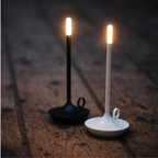 Noelle Flameless LED Taper Candle Lamp – Rechargeable Cordless Candlelight for Dining, Bedroom & Living Room