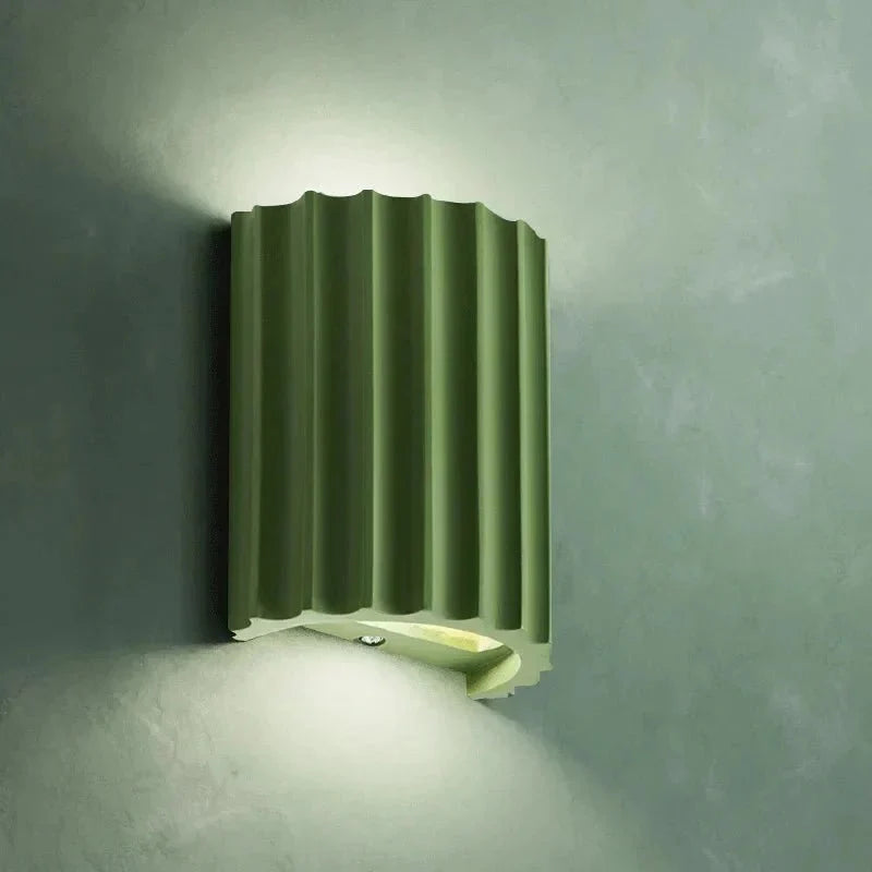 Modern Resin LED Wall Sconce 1-Light