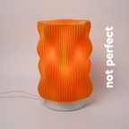 Bubble Table Lamp Mandarin Orange LED Bedside Decor Light Glenbrookhome