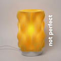 Bubble Ceramic Table Lamp Lemon Aesthetic Boho Modern Home Decor