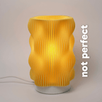 Bubble Ceramic Table Lamp Lemon Aesthetic Boho Modern Home Decor