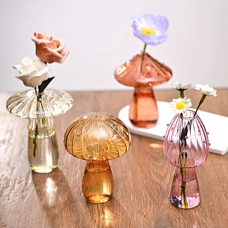 Mushroom Mycelium Garden Figurine Outdoor Fairy Garden Lawn Ornament