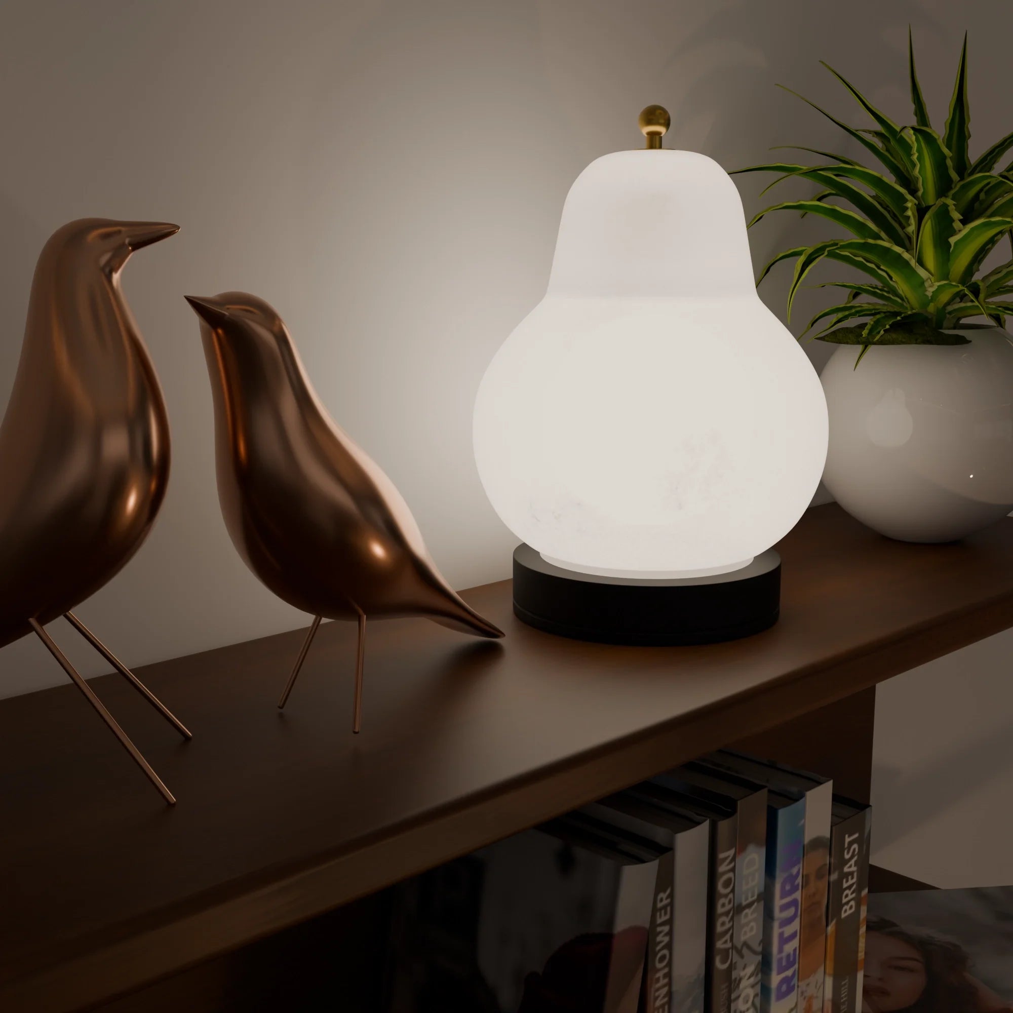 Pera Elegant Table Lamp Modern Indoor Ambient Home Accent Light