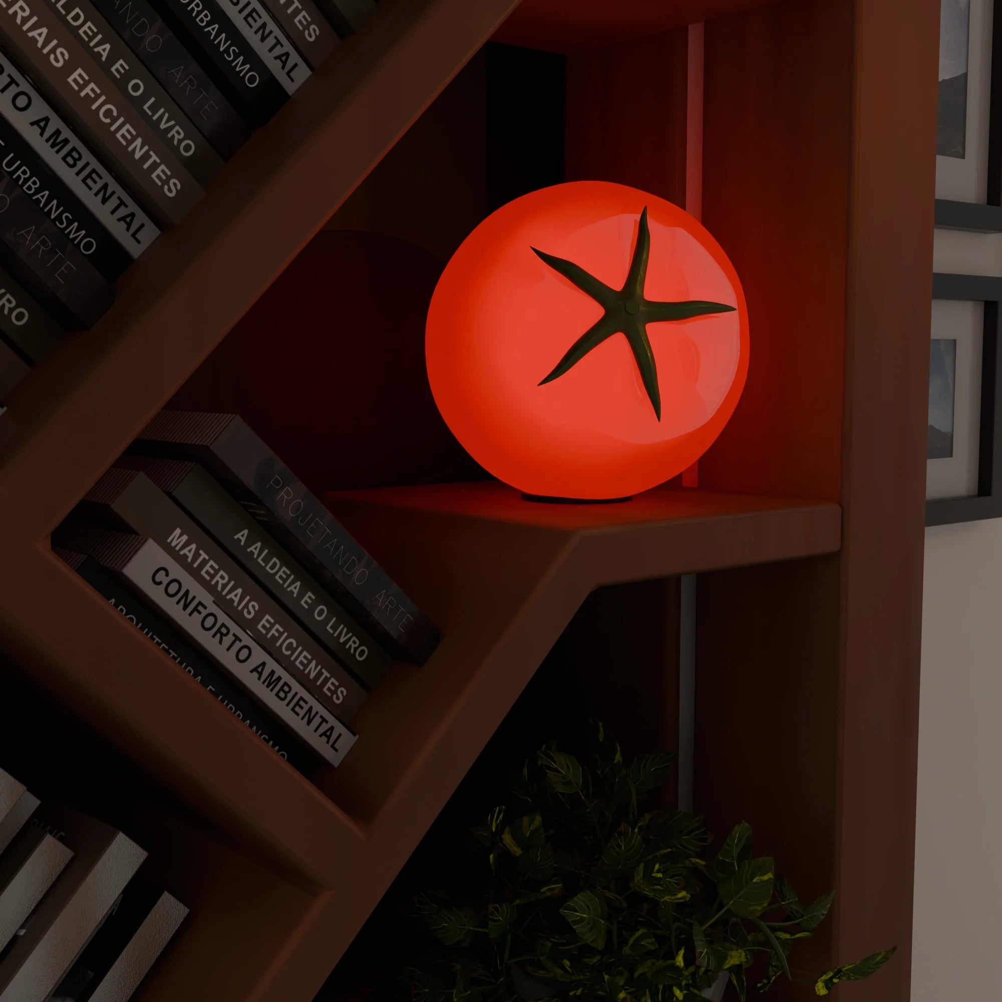 Pomodoro Table Lamp Stylish Warm Glow Indoor Desk Accent Light