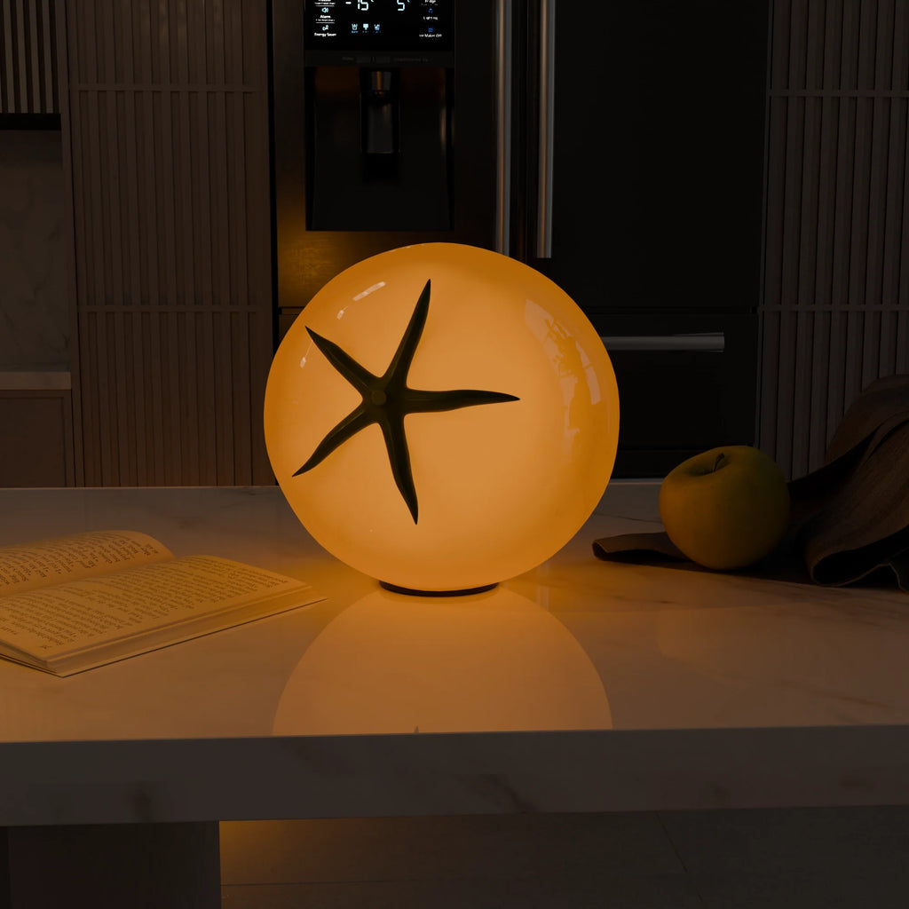 Pomodoro Table Lamp Stylish Warm Glow Indoor Desk Accent Light