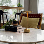 Glenbrookhome Dimmable Touch Table Lamp – Rechargeable LED Bedside Lamp for Bedroom, Living Room & Hotel