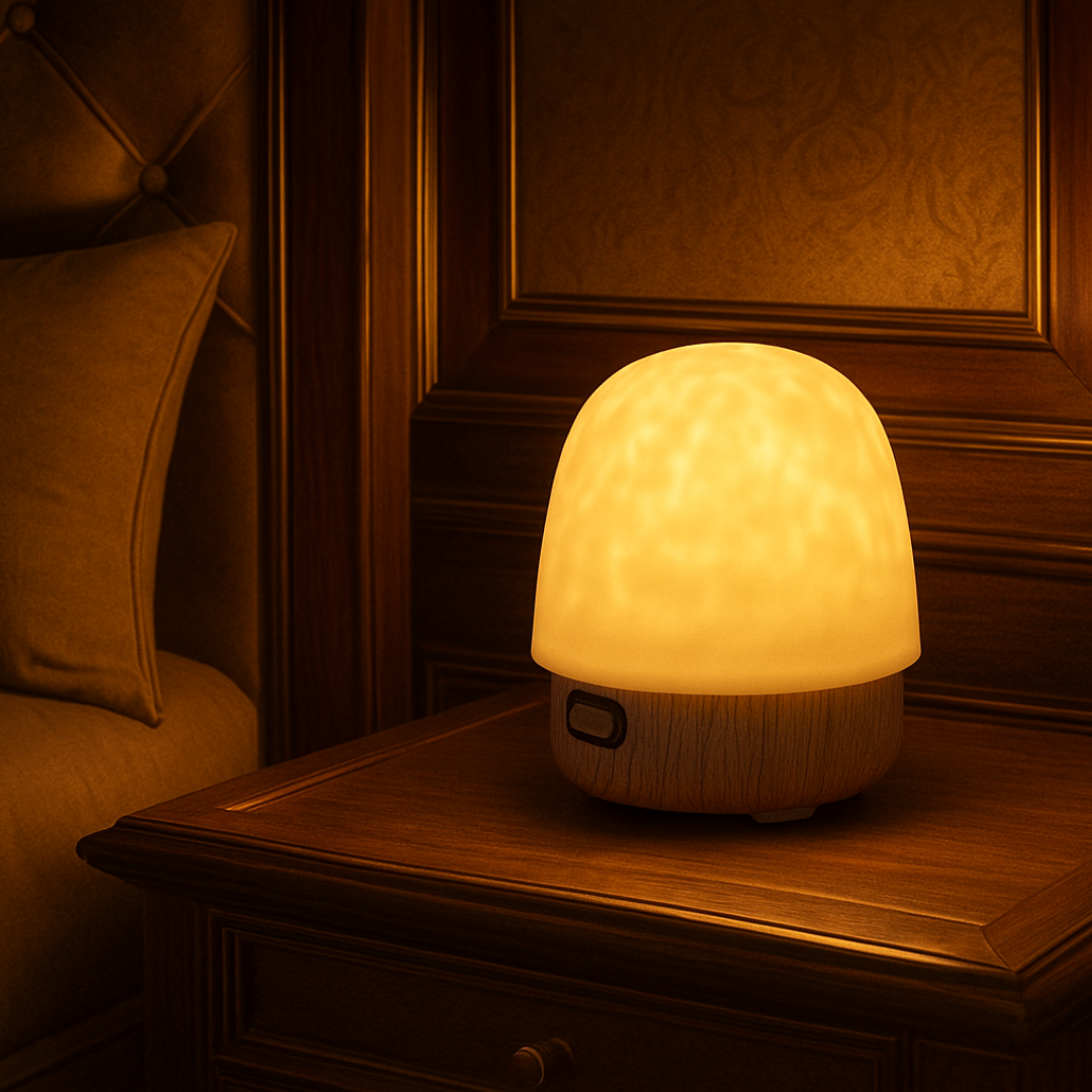 Bluetooth Speaker Lamp – LED Ambient Mood Light | Rechargeable Bedside Table Lamp